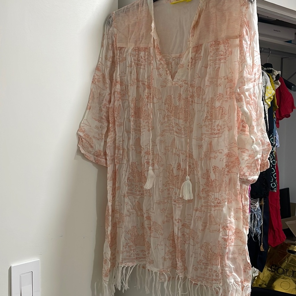 Sheer tunic